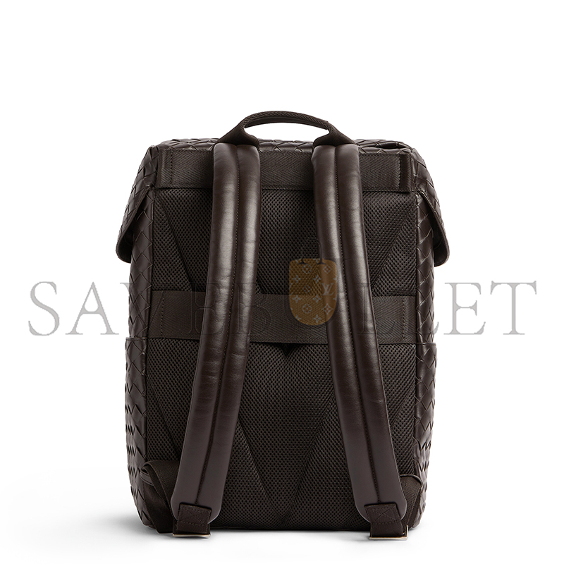 BOTTEGA VENETA INTRECCIATO FLAP BACKPACK 766580V2HL22145 (38*26*15cm) BOTTEGA VENETA INTRECCIATO FLAP BACKPACK 766580V2HL22145 (38*26*15cm)